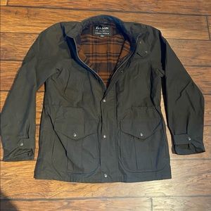 Filson polson bomber NWOT coyote brown Medium long